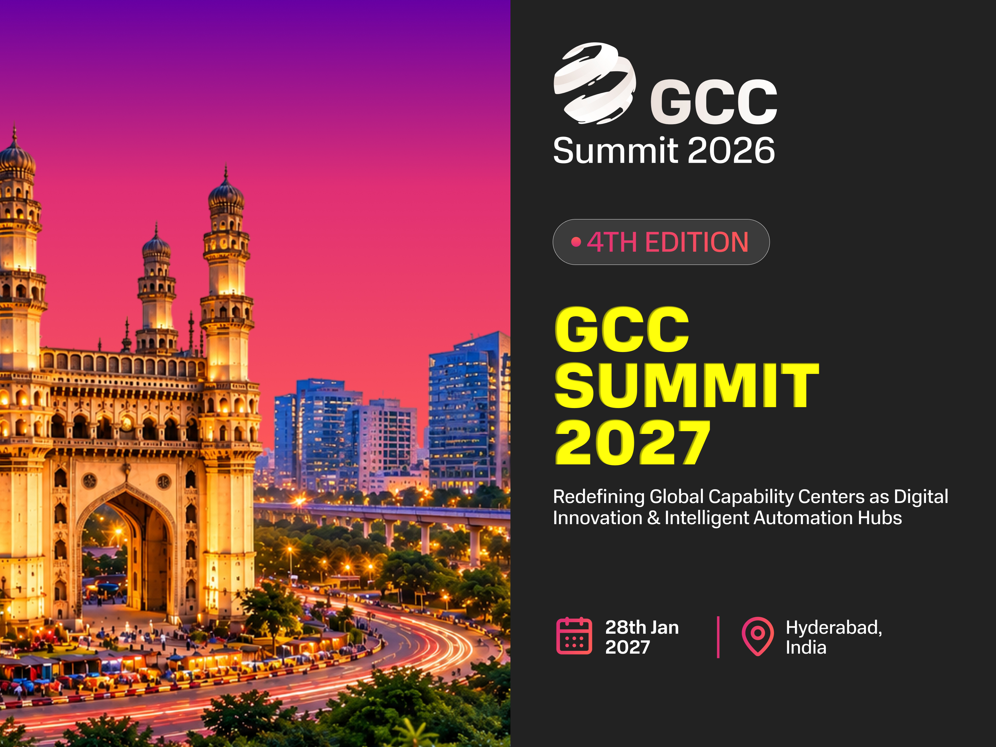 Hyderabad GCC Summit 2027 - 4th Edition